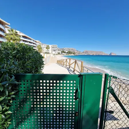 Apartamento Azul - Estudio Con Vistas Al Mar, Piscina Y Acceso Directo A La Playa By Redi Altea