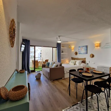 Azul - Estudio Con Vistas Al Mar, Piscina Y Acceso Directo A La Playa By Redi Appartement
